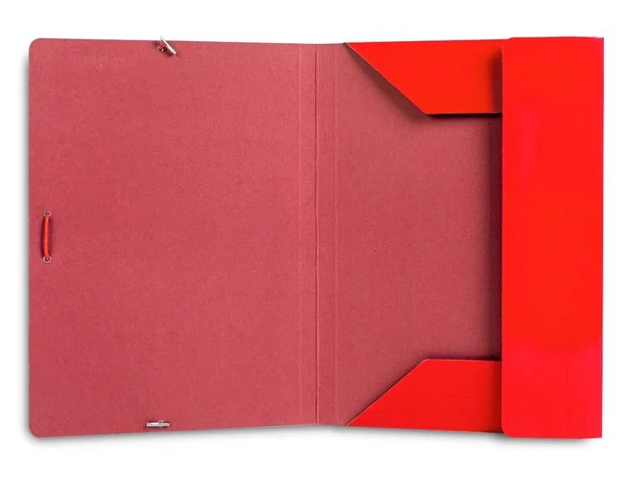 Liderpapel Carpeta de Gomas Tres Solapas Cartón Plastificado DIN A3 Colores Surtidos