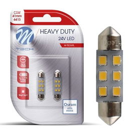 Bombilla para Automóvil M-Tech K-Run C5W SMD2835 0,77 W 24v