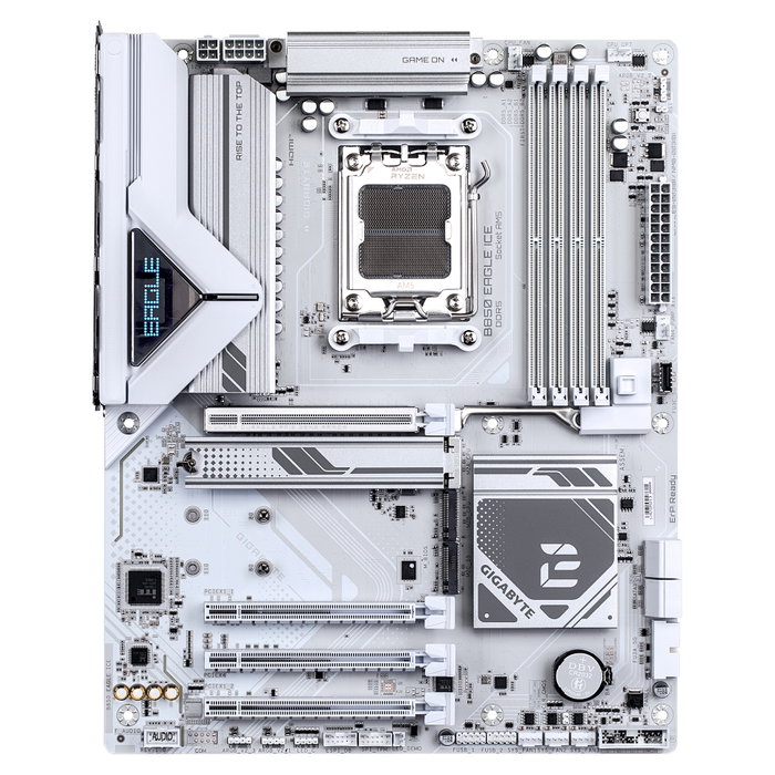 Gigabyte B850 EAGLE ICE Blanco