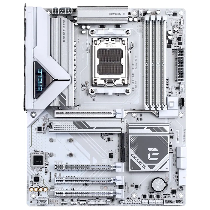 Gigabyte B850 EAGLE ICE Blanco, Socket AM5, DDR5, ATX