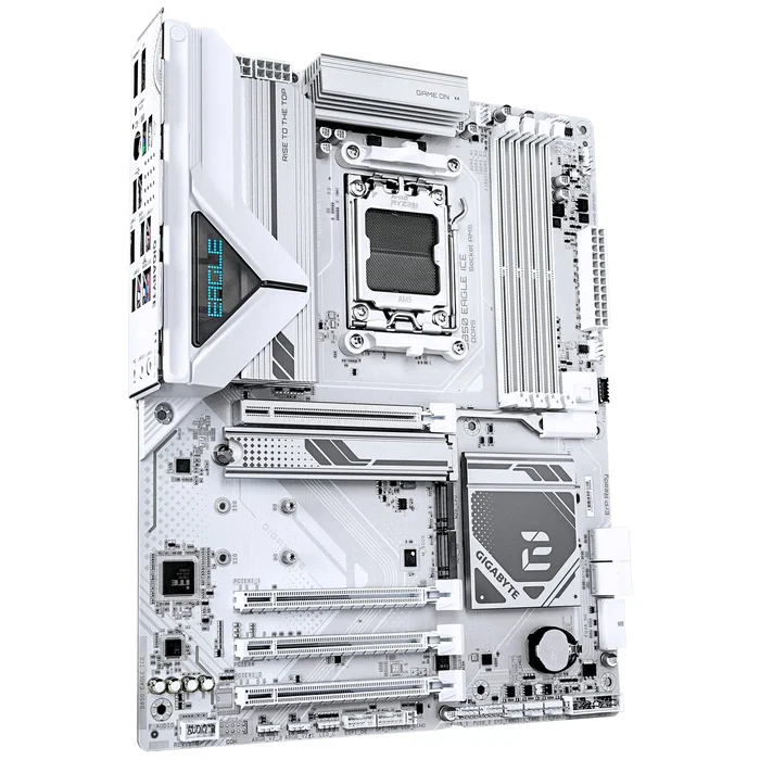 Gigabyte B850 EAGLE ICE Blanco, Socket AM5, DDR5, ATX