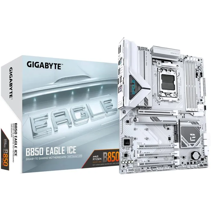 Gigabyte B850 EAGLE ICE Blanco