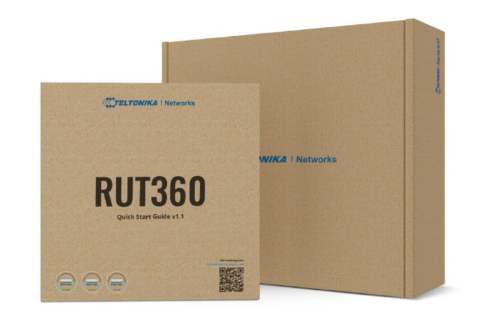 Teltonika RUT360 Router de red móvil Industrial 4G LTE Cat 6 Wi-Fi