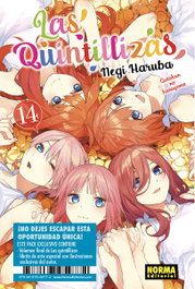 LAS QUINTILLIZAS 14 ED. ESPECIAL, Negi Haruba - NORMA EDITORIAL