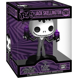 FUNKO Figura POP Super Disney Pesadilla Antes de Navidad con luz