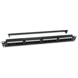 Equip Patch Panel 24 Puertos RJ45 Cat6 19" 1U Dual IDC Compatible