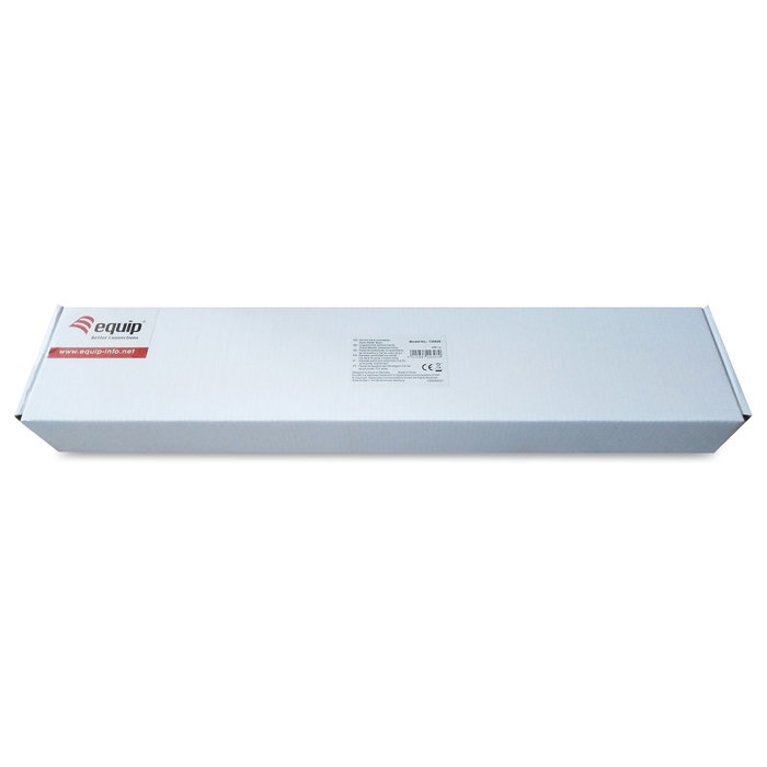Equip Patch Panel 24 Puertos RJ45 Cat6 19" 1U Dual IDC Compatible