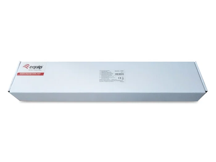 Equip Patch Panel 135426 24 puertos RJ45 Cat6 1U Negro