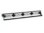 Equip Patch Panel 135426 24 puertos RJ45 Cat6 1U Negro