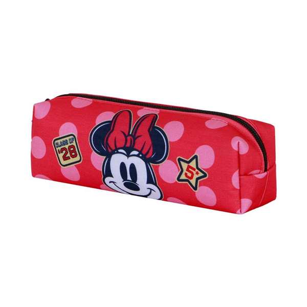 Karactermania Estuche Portatodo FAN 2.2 Minnie Mouse Class Cuadrado Ripstop 7 x 22 x 9 cm