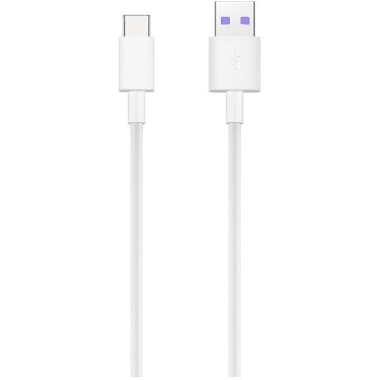 Huawei AP71 / HL-1289 Cable Cargador Rápido y Datos USB-C Blanco 1m