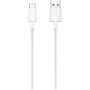 Huawei AP71 / HL-1289 Cable Cargador Rápido y Datos USB-C Blanco 1m