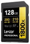 Lexar Tarjeta SDXC Professional 128 GB 1800X UHS-II