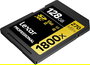 Lexar 128GB Professional 1800X SDXC UHS-II Tarjeta de Memoria, C10 V60 U3, Lectura 270MB/s, Escritura 180MB/s, LSD1800128G-BNNNG