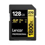 Lexar Tarjeta SDXC Professional 128 GB 1800X UHS-II