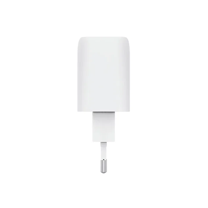 Trust Maxo Cargador de Pared GaN 45W USB-C PD 3.0 con Cable 2m, Carga Rápida Universal Compatible con Apple, Protección Sobrecalentamiento, Blanco