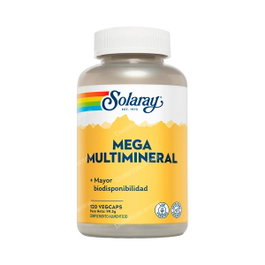 SOLARAY Mega Multi Mineral 120 VegCaps