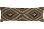 DKD Home Decor Cojín Kilim Multicolor Lana y Yute 30x85 cm