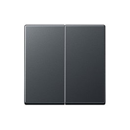 Jung A 595 BF ANM Wippe para interruptores en serie, Negro