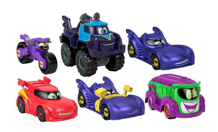 Mattel Fisher-Price Batwheels Coche Escala 1:55 Modelos Surtidos