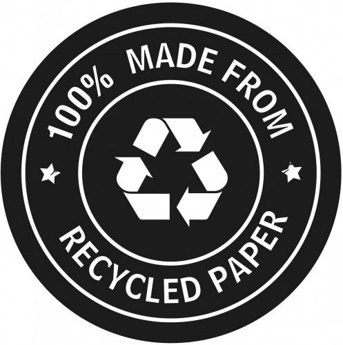 Miquelrius 6038 Cuaderno 100% Reciclado A4 120 Hojas Tapas Polipropileno Cuadricula 5mm