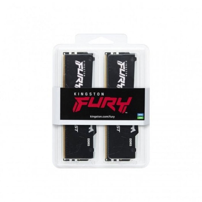 Kingston FURY Beast RGB 16 GB (2 x 8 GB) DDR5 5600 MHz CL40 DIMM Kingston FURY Beast RGB 16 GB (2 x 8 GB) DDR5 5600 MHz CL40 DIMM