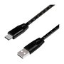 LogiLink Cable USB 2.0 a USB-C, 1 m, Negro