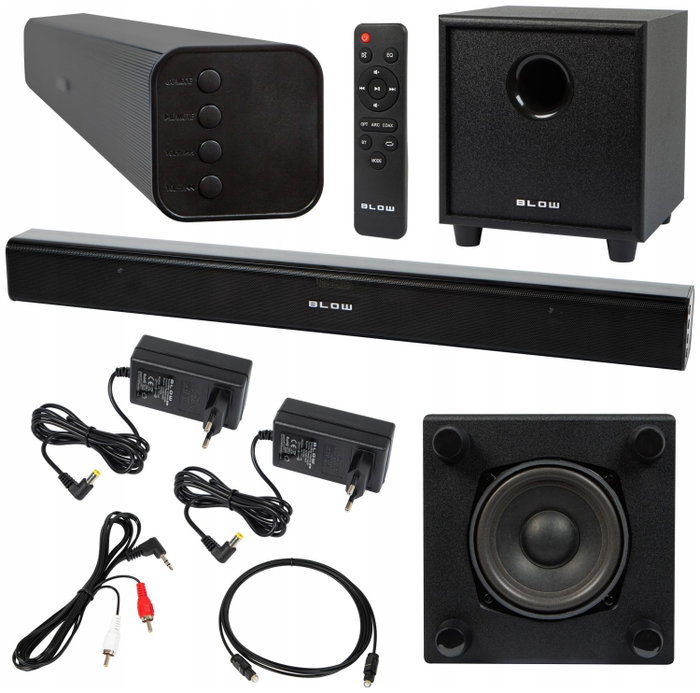 Blow 30-452# Barra de Sonido Cinema 4.1 Bluetooth Negro