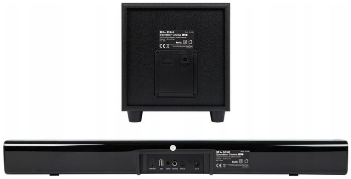 Blow 30-452# Barra de Sonido Cinema 4.1 Bluetooth Negro