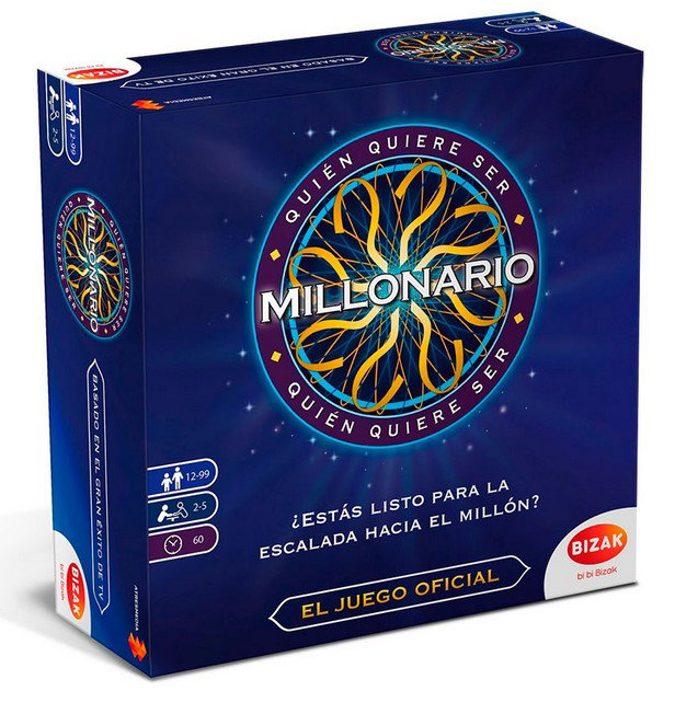 Bizak Juego de Mesa Quién Quiere Ser Millonario - Versión Oficial con Novedades del Programa