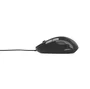 Gembird MUS-6B-01 Ratón Óptico USB Negro Ambidextro para Oficina, 6 Botones, 1600 DPI, Plug & Play