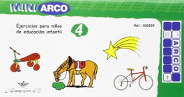 ARCO, Ejercicios niños escolar 4 - Libros Mini Arco