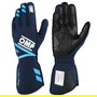 Omp Guantes One Evo Fx OMPIB0-0773-A01-244-XS FIA 8856-2018 Azul Marino-Cian Talla XS