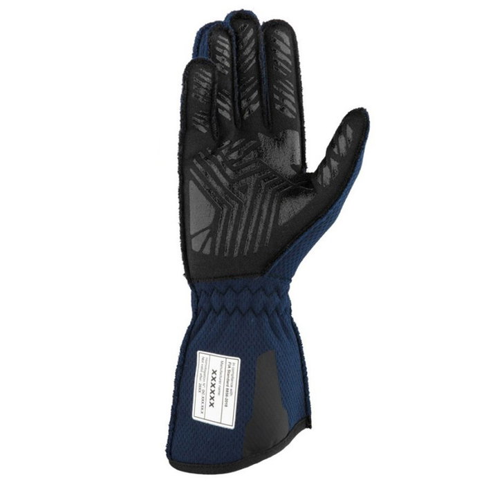 Omp Guantes One Evo Fx OMPIB0-0773-A01-244-XS FIA 8856-2018 Azul Marino-Cian Talla XS