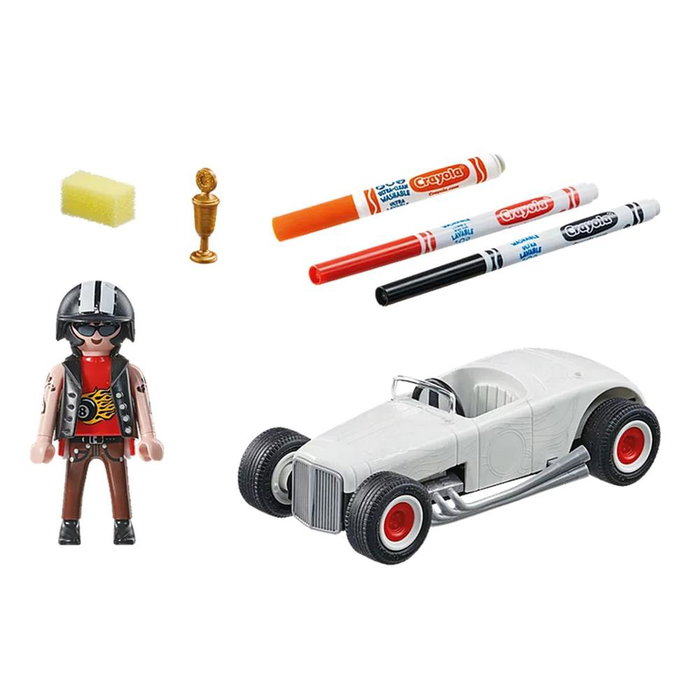 Playmobil Color Hot Rod 71376 Coche de carreras para colorear Playmobil Color Hot Rod 71376 Coche de carreras para colorear