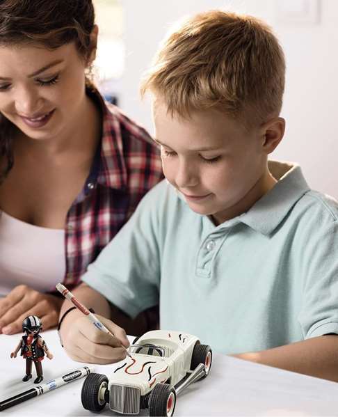 Playmobil Hot Rod Diversion para Colorear con Figura de Hombre y Accesorios, Edad Mínima 5 Años Playmobil Hot Rod Diversion para Colorear con Figura de Hombre y Accesorios, Edad Mínima 5 Años