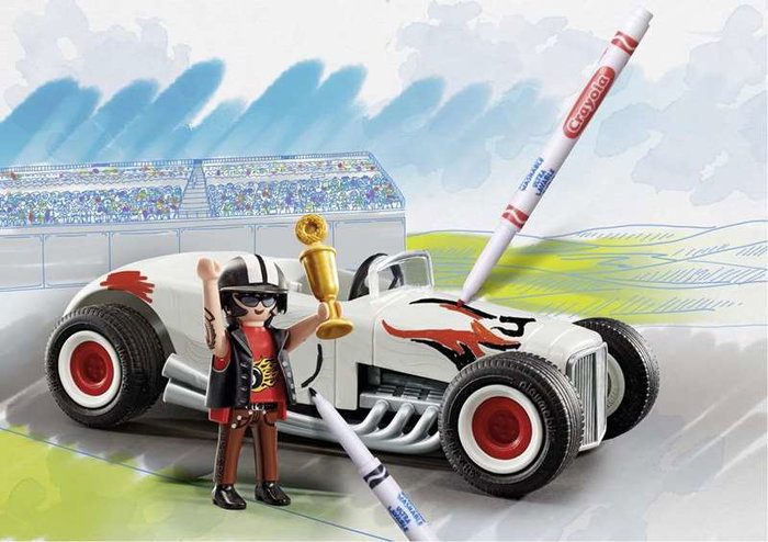 Playmobil Hot Rod Diversion para Colorear con Figura de Hombre y Accesorios, Edad Mínima 5 Años Playmobil Hot Rod Diversion para Colorear con Figura de Hombre y Accesorios, Edad Mínima 5 Años
