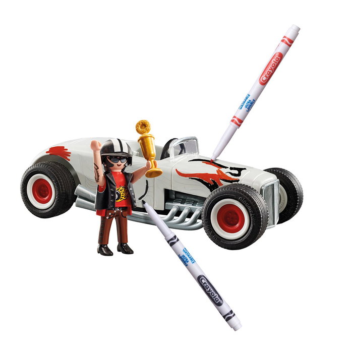 Playmobil Color Hot Rod 71376 Coche de carreras para colorear Playmobil Color Hot Rod 71376 Coche de carreras para colorear