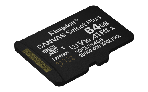 Kingston Canvas Select Plus Gen3 64GB MicroSDXC Kingston Canvas Select Plus Gen3 64GB MicroSDXC