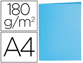 Liderpapel Subcarpeta DIN A4 Azul Pastel 180g/m2