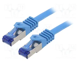LogiLink Patchkabel Ultraflex Cat.6a S/FTP Azul 10 m, C6A096S