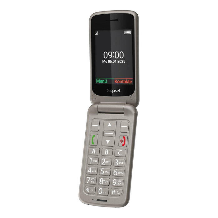 Gigaset GL595 Gris Titanium Silver con pantalla de 2,8 pulgadas