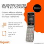 Gigaset GL595 Gris Titanium Silver con pantalla de 2,8 pulgadas