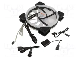 Akasa AK-FN103 Ventilador Axial de 140 mm con LED RGB