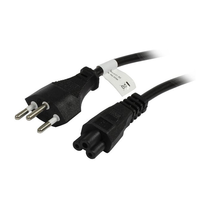 Synergy21 Cable de alimentación J12/C5 (Mickey Mouse) 1,8m Negro Synergy21 Cable de alimentación J12/C5 (Mickey Mouse) 1,8m Negro