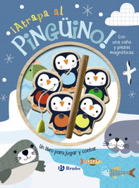 BRUÑO, ¡Atrapa al pingüino! Un libro para jugar y contar - Susie Brooks