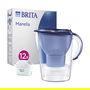 Brita Marella Filtro de Agua Potabilizador Portátil Azul Incluye 12 Filtros