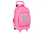 Safta Mochila Grande con Ruedas Compact Extraible Benetton Heart Escolar 450x330x220 mm