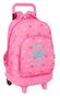 Benetton Mochila "Heart" Grande con Ruedas Compact Extraible 33x45x22cm