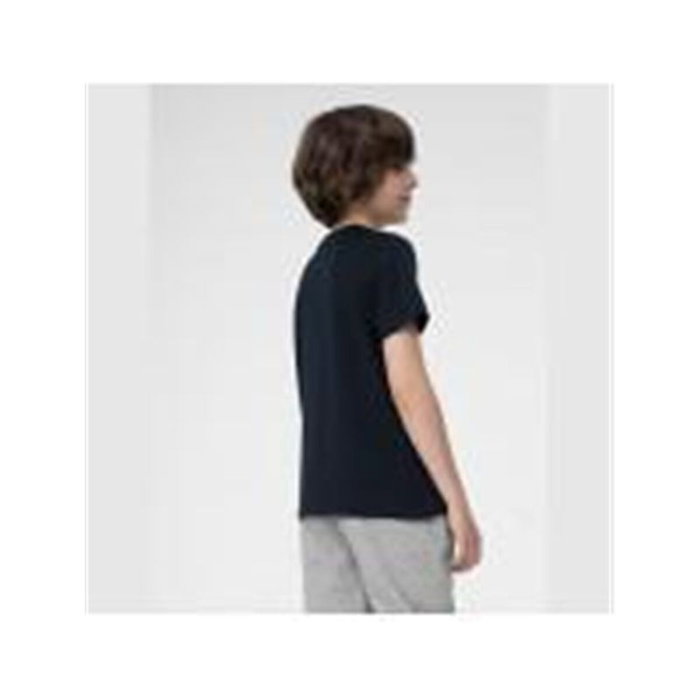 Camiseta de Manga Corta Infantil 4F M291 Negro